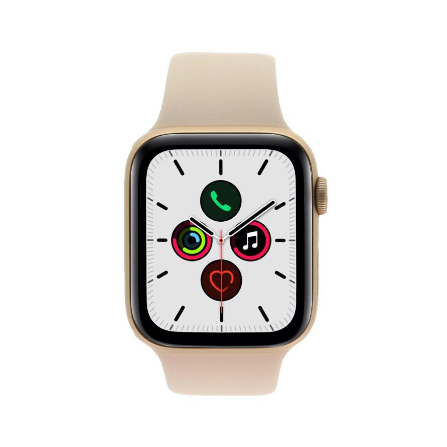 Sociable reporte Esquivar Apple Watch Series 5 GPS 44mm aluminio dorado correa deportiva rosado |  asgoodasnew