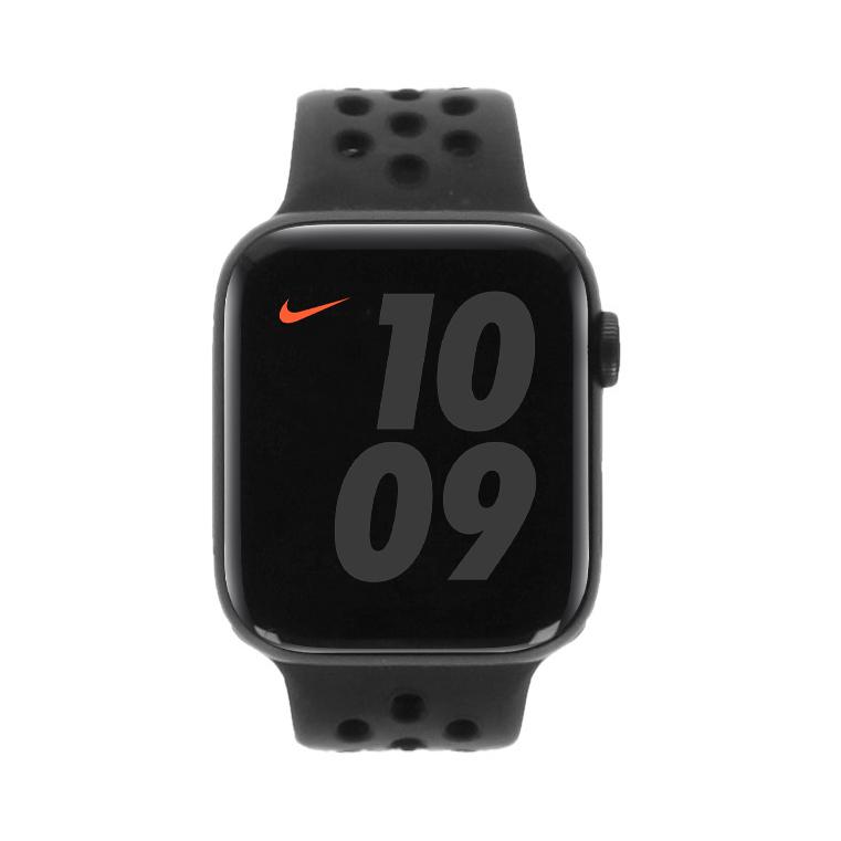 Huelga Macadán Determinar con precisión Apple Watch Series 6 Nike aluminio gris 44mm con pulsera deportiva  antracita/negro (GPS) | asgoodasnew