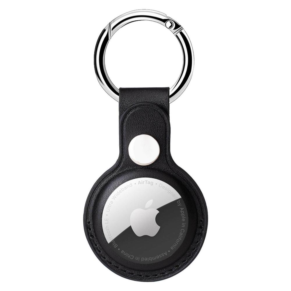 Porte-clés pour Apple AirTag -ID19504 noir pas cher