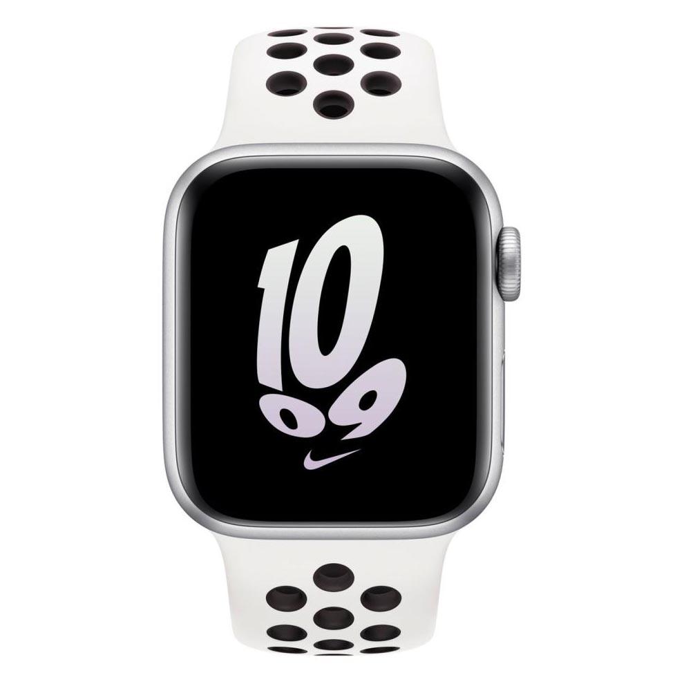 Apple Watch Series 8 GPS Cellular 41mm Aluminium mitternacht Nike Sportarmband sum white schwarz