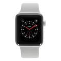 Apple Watch Series 2 42mm Cerámica blanco Correa deportiva