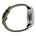 Fossil Q Explorist plata correa en piel marrón (FTW4003P)