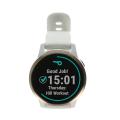 Garmin Vivoactive 4S 40mm acier inoxydable or/rose bracelet silicone blanc