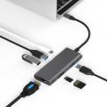 Immagine di USB-C Hub 7 in 1 grigio