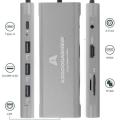 USB-C Hub 9 en 1 -ID17272 gris