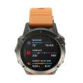 Garmin Fenix 6 Saphir titanio naranjo (0100215814)