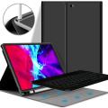 Funda con Teclado Bluetooth & Portalápices para Apple iPad Pro 12,9" 2020 / 2018 -ID18184 negro