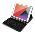 Funda con Teclado Bluetooth & Portalápices para Apple iPad (7./8./9. Gen.) -ID18190 negro