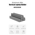Verstellbarer Aluminium Laptop & Tablet Ständer Vertikal -ID18209 grau