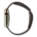 Apple Watch Series 7 GPS + Cellular 41mm Acciaio inossidabile oro Cinturino Sport ciliegia scuro