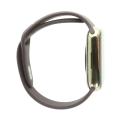 Apple Watch Series 7 GPS + Cellular 45mm Acciaio inossidabile oro Cinturino Sport ciliegia scuro