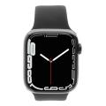 Apple Watch Series 7 GPS + Cellular 45mm Acciaio inossidabile grafite Cinturino Sport mezzanotte