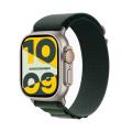 Apple Watch Ultra GPS + Cellular 49mm Titan Alpine Loop grün M
