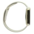 Apple Watch Series 8 GPS + Cellular 45mm Acero inoxidable oro Correa deportiva blanco estrella