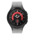 Samsung Galaxy Watch5 Pro negro titanio 45mm LTE con correa deportiva D-Buckle gris