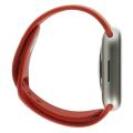Apple Watch Series 7 GPS 45mm Aluminio blanco estrella Correa deportiva rojo
