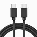 USB-C auf USB-C Lade- und Datenkabel 1m -ID21001 schwarz