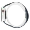 Apple Watch Series 9 GPS + Cellular 41mm Aluminium argent Bracelet Sport bleu orage M/L