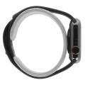Apple Watch Series 9 GPS + Cellular 41mm Acier inoxydable graphite Bracelet Sport bleu de minuit S/M