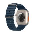 Apple Watch Ultra 2 GPS + Cellular 49mm Titan natur Ocean Armband blau