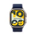 Apple Watch Ultra 2 GPS + Cellular 49mm titanio natural Corea Loop Trail azul M/L