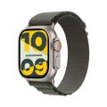 Apple Watch Ultra GPS + Cellular 49mm titanio Alpine Loop verde oscuro M