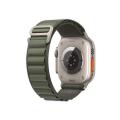 Apple Watch Ultra GPS + Cellular 49mm titanio Alpine Loop verde oscuro M