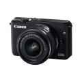 Canon EOS M10 con obiettivo EF-M 15-45mm 3.5-6.3 IS STM nero
