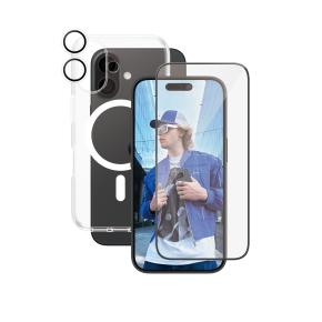 CARE by PanzerGlass Flagship 3in1 Bundle per Apple iPhone 16 -ID22513