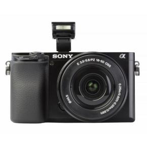 Sony Alpha 6100 schwarz mit Objektiv 16-50mm 1:3.5-5.6 E PZ OSS II schwarz