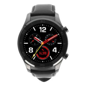 product image: Huawei Watch 2 classic grau mit Lederarmband schwarz