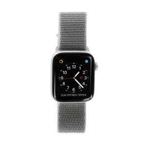 product image Apple Watch Series 4 Aluminiumgehäuse silber 44mm mit Sport Loop muschelgrau (GPS)