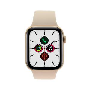 product image: Apple Watch Series 5 Aluminiumgehäuse gold 44mm mit Sportarmband sandrosa (GPS)