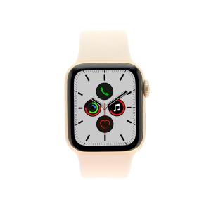 product image: Apple Watch Series 5 Aluminiumgehäuse gold 40mm mit Sportarmband sandrosa (GPS + Cellular)