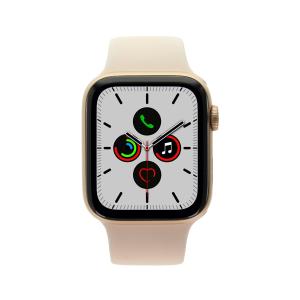 product image: Apple Watch Series 5 Aluminiumgehäuse gold 44mm mit Sportarmband sandrosa (GPS + Cellular)