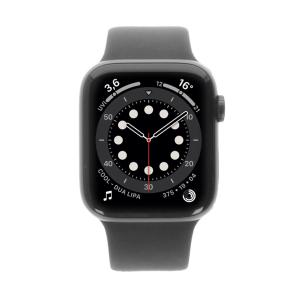 product image: Apple Watch Series 6 Aluminiumgehäuse space grau 40mm mit Sportarmband schwarz (GPS)