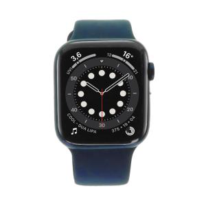 product image: Apple Watch Series 6 Aluminiumgehäuse blau 44mm mit Sportarmband dunkelmarine (GPS)