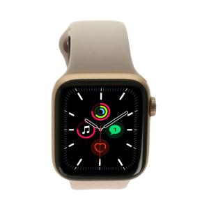 product image: Apple Watch SE Aluminiumgehäuse gold 44mm mit Sportarmband sandrosa (GPS + Cellular)