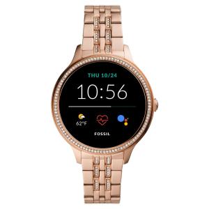 product image: Fossil Gen 5E mit Gliederarmband rosegold (FTW6073)