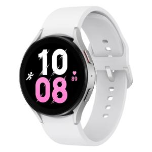 product image: Samsung Galaxy Watch5 silver 40mm Bluetooth mit Sport Band white