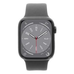 product image: Apple Watch Series 8 Aluminiumgehäuse mitternacht 45mm mit Sportarmband mitternacht (GPS)