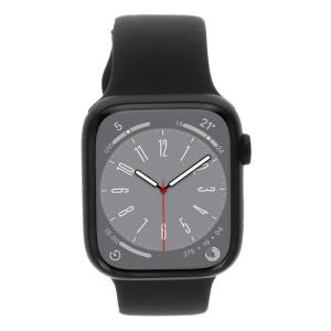 product image: Apple Watch Series 8 Aluminiumgehäuse mitternacht 45mm mit Sportarmband mitternacht (GPS + Cellular)