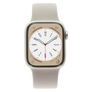 product image: Apple Watch Series 8 Aluminiumgehäuse polarstern 41mm mit Sportarmband polarstern (GPS)