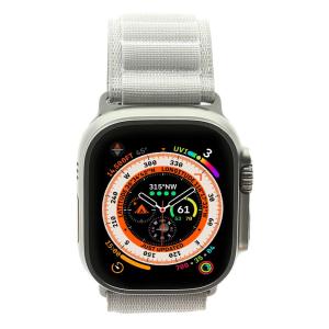 product image: Apple Watch Ultra Titangehäuse 49mm mit Alpine Loop polarstern M (GPS + Cellular)