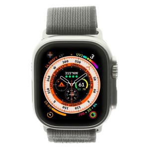 product image: Apple Watch Ultra Titangehäuse 49mm mit Trail Loop schwarz/grau S/M (GPS + Cellular)