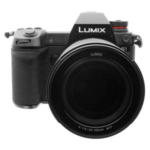 product image: Panasonic Lumix DC-S1 mit Objektiv Lumix S 24-105mm 1:4.0 Macro OIS (DC-S1ME-K)