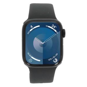 product image: Apple Watch Series 9 Aluminiumgehäuse mitternacht 41mm Sportarmband mitternacht M/L (GPS + Cellular)
