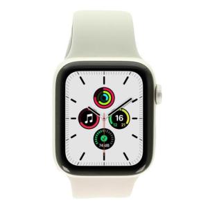 Apple Watch SE 2 Aluminiumgehäuse silber 40mm Sportarmband polarstern (GPS)
