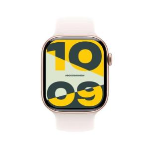 product image: Apple Watch Series 10 GPS 46mm Aluminium roségold Sportarmband blassrosa M/L