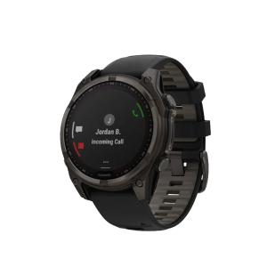 product image: Garmin Fenix 8 Solar Sapphire graphit/titan carbongrau DLC (010-02907-11)